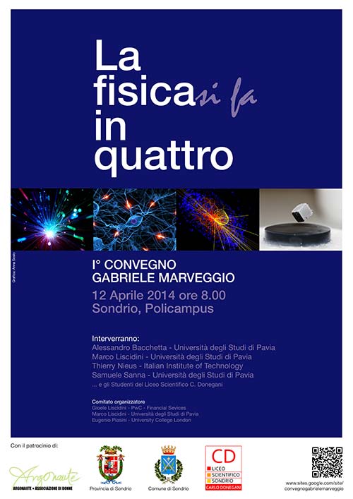 La fisica si fa in quattro Locandina